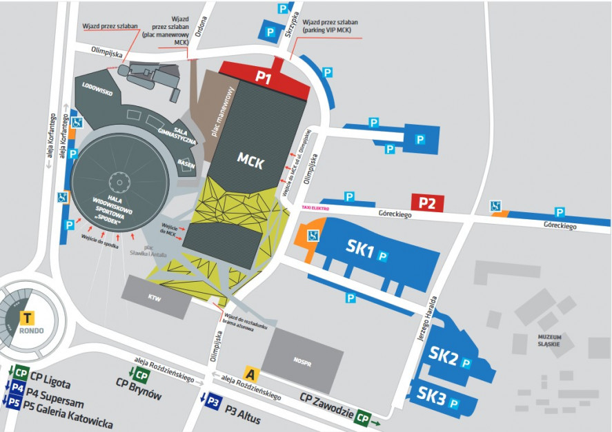 Mapa parkingów